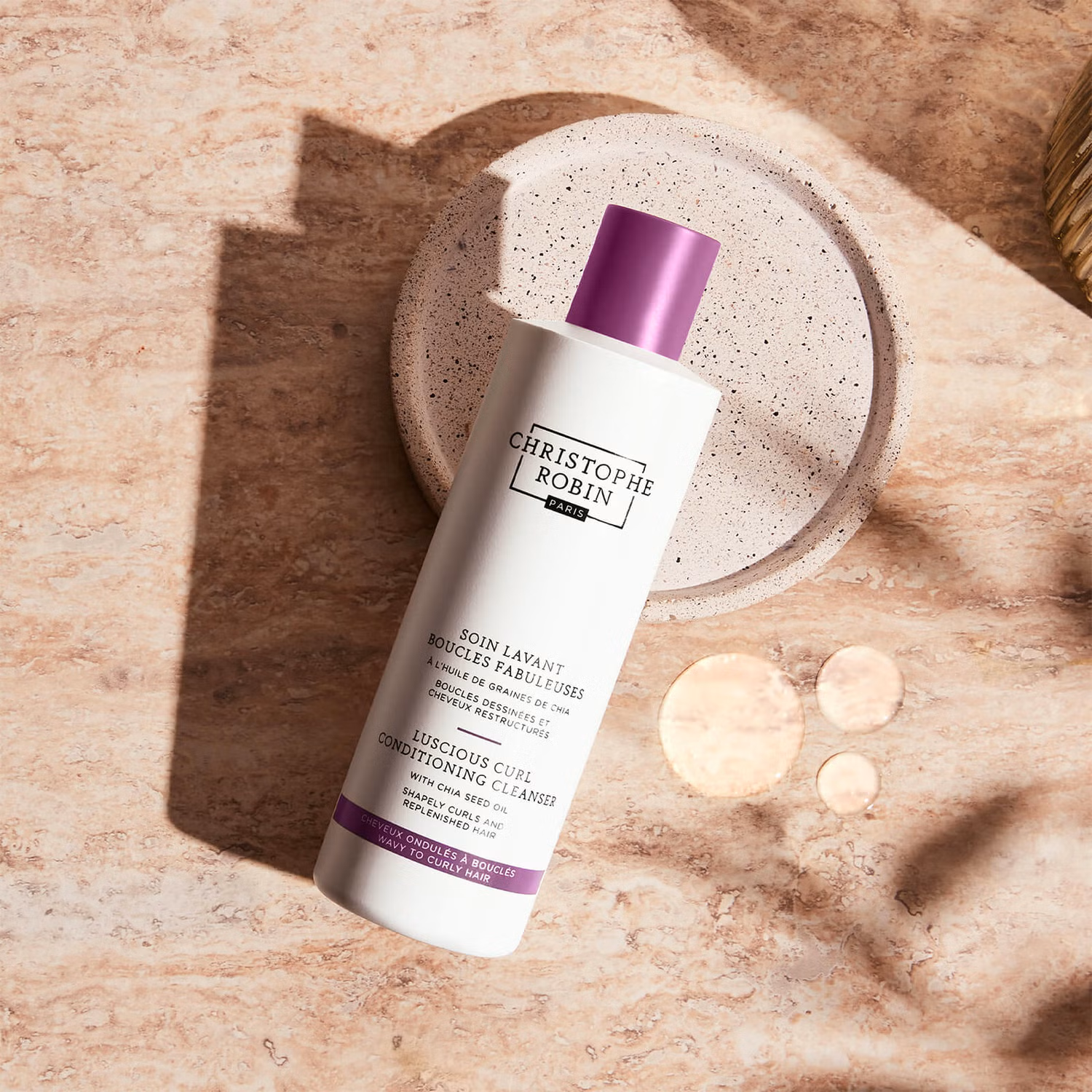 Christophe Robin Luscious Curl Conditioning Cleanser With Chia Seed Oil