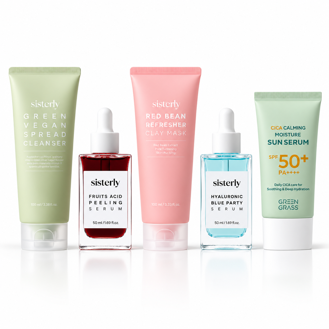 Skin Renewal Skincare Kit – Exfoliation, Hydration & SPF