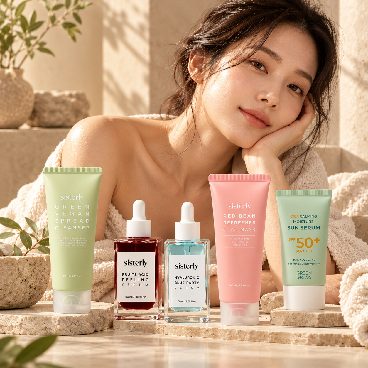 Skin Renewal Skincare Kit – Exfoliation, Hydration & SPF