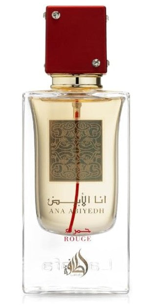 Lattafa Ana Abiyedh Rouge Unisex Eau De Perfume, 60 Ml